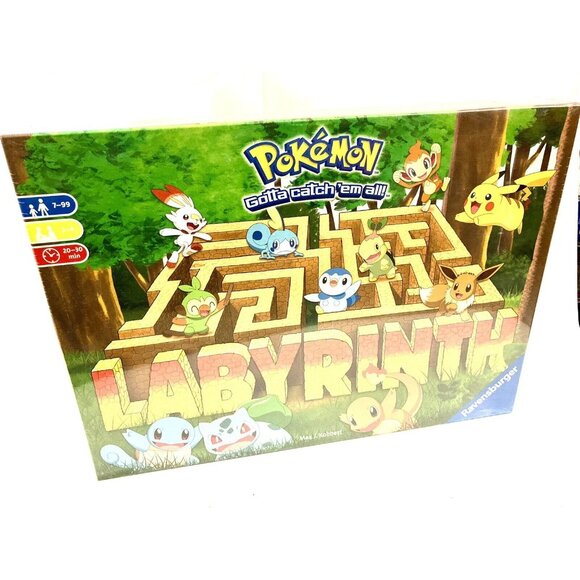 Pokemon Labyrinth Maze Game Ravensburger 2021 Family Kids Board Game - Picture 1 of 2